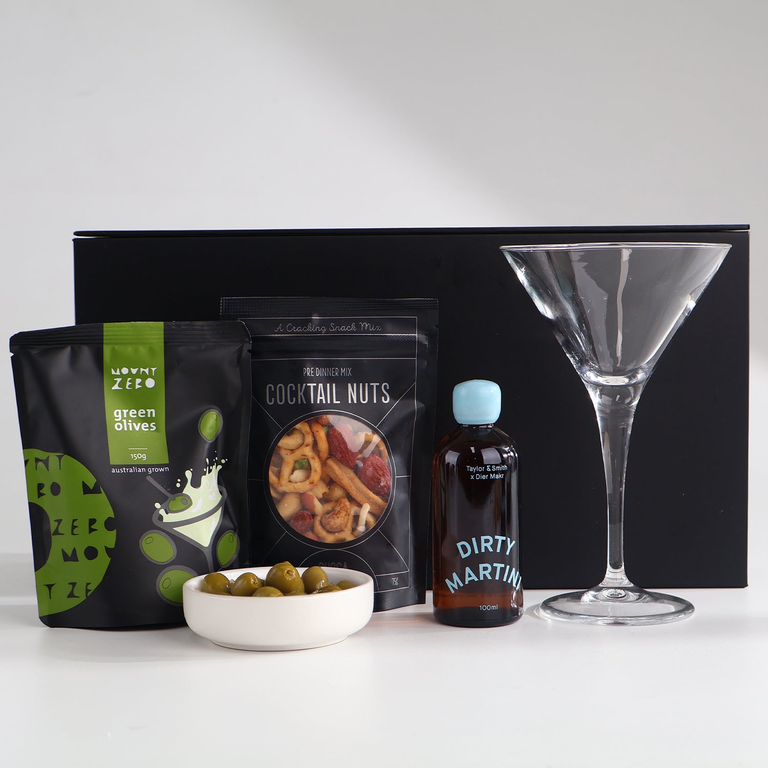 GiftSec Dirty Martini Nightcap Hamper