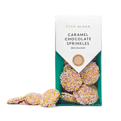 koko Black Caramel Chocolate Sprinkles Milk Chocolate | 100g