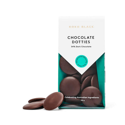 Koko Black Chocolate Dotties Dark Chocolate | 100g