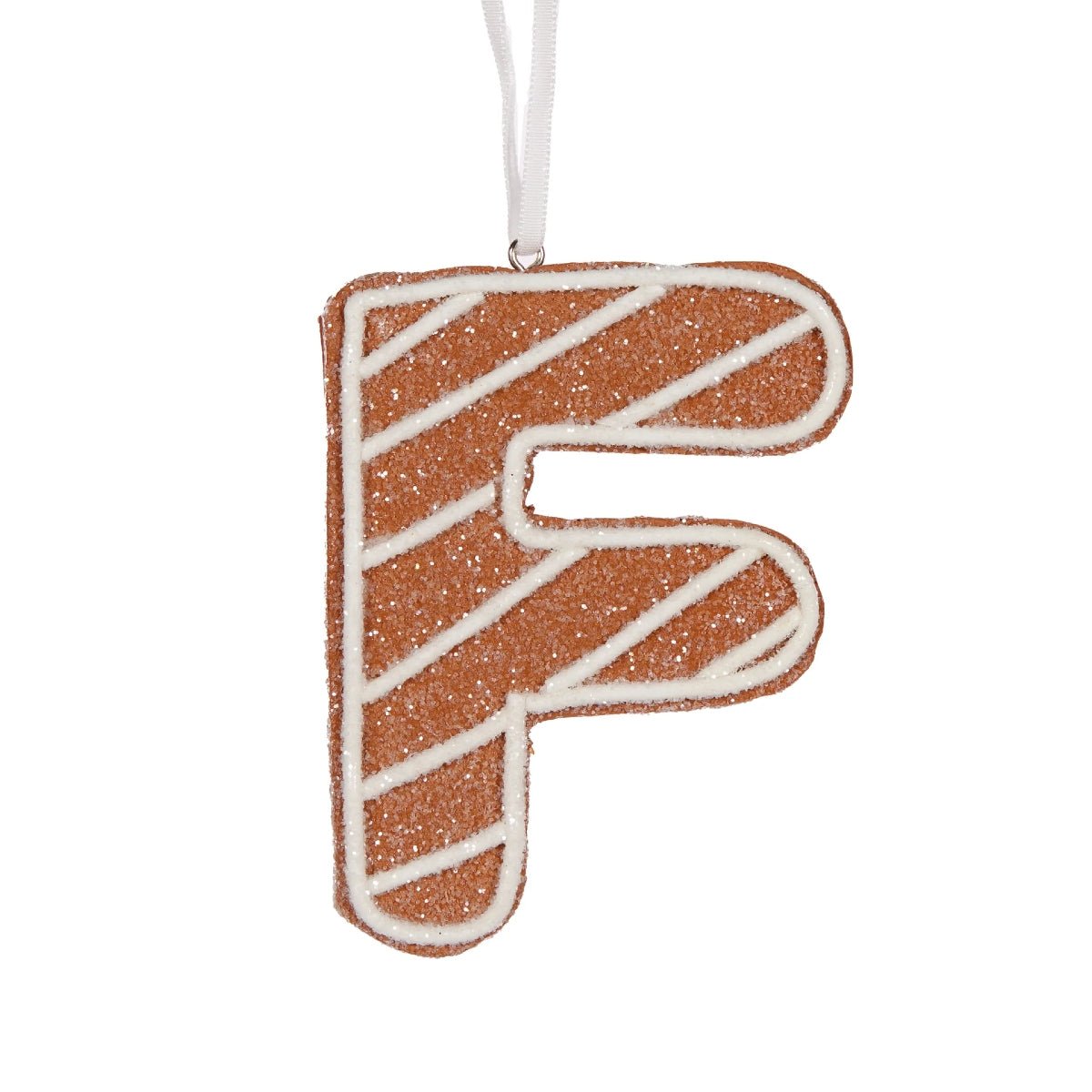 Holly & Ivy Gingerbread Alphabet Letter F