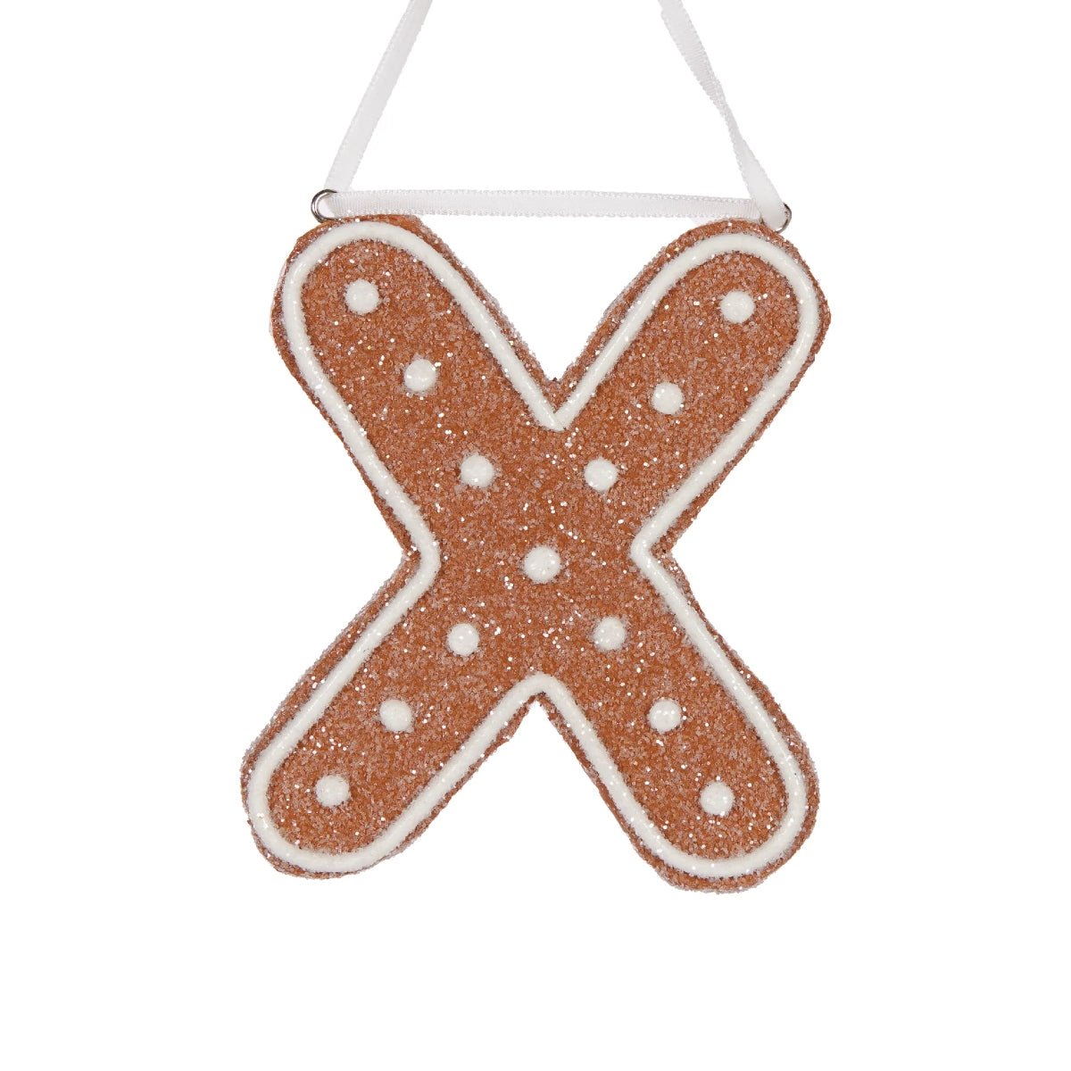 Holly & Ivy Gingerbread Alphabet Letter X