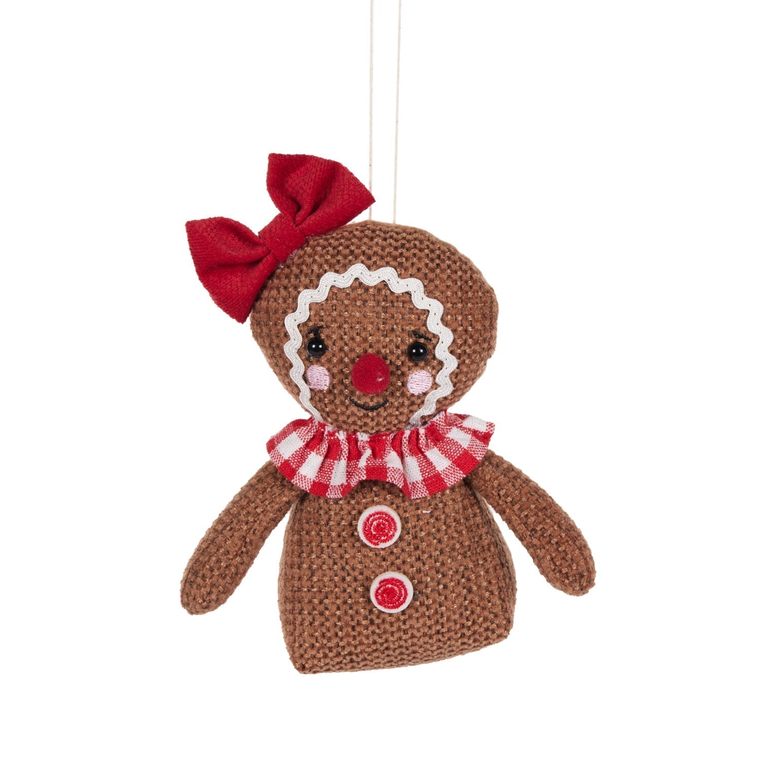 Holly & Ivy Hanging Baking Ginger Girl Ornament