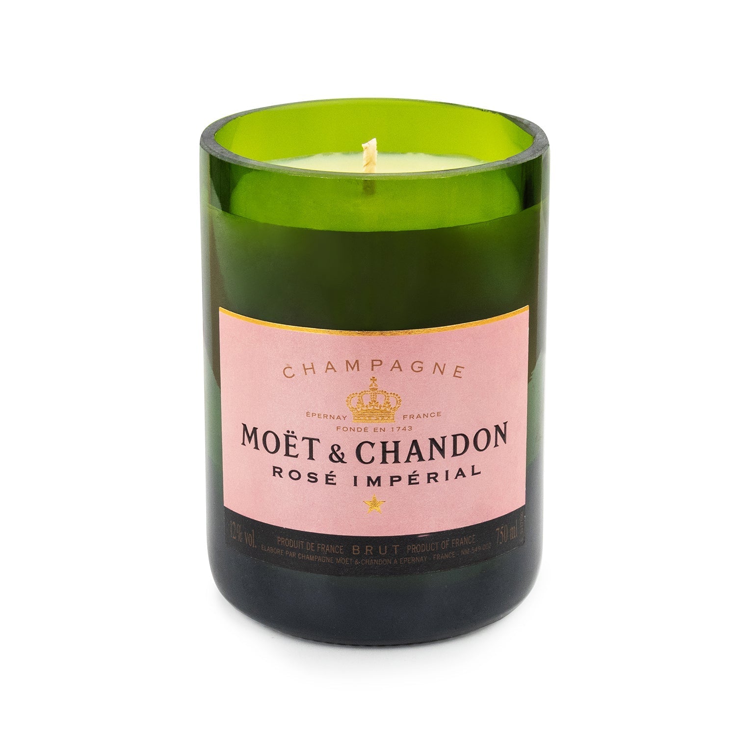 Moet & Chandon - Rose Imperial English Pear and Freesia Candle - Wine Candles