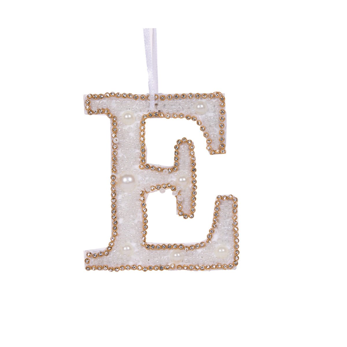 Holly & Ivy Sparkling Letter E