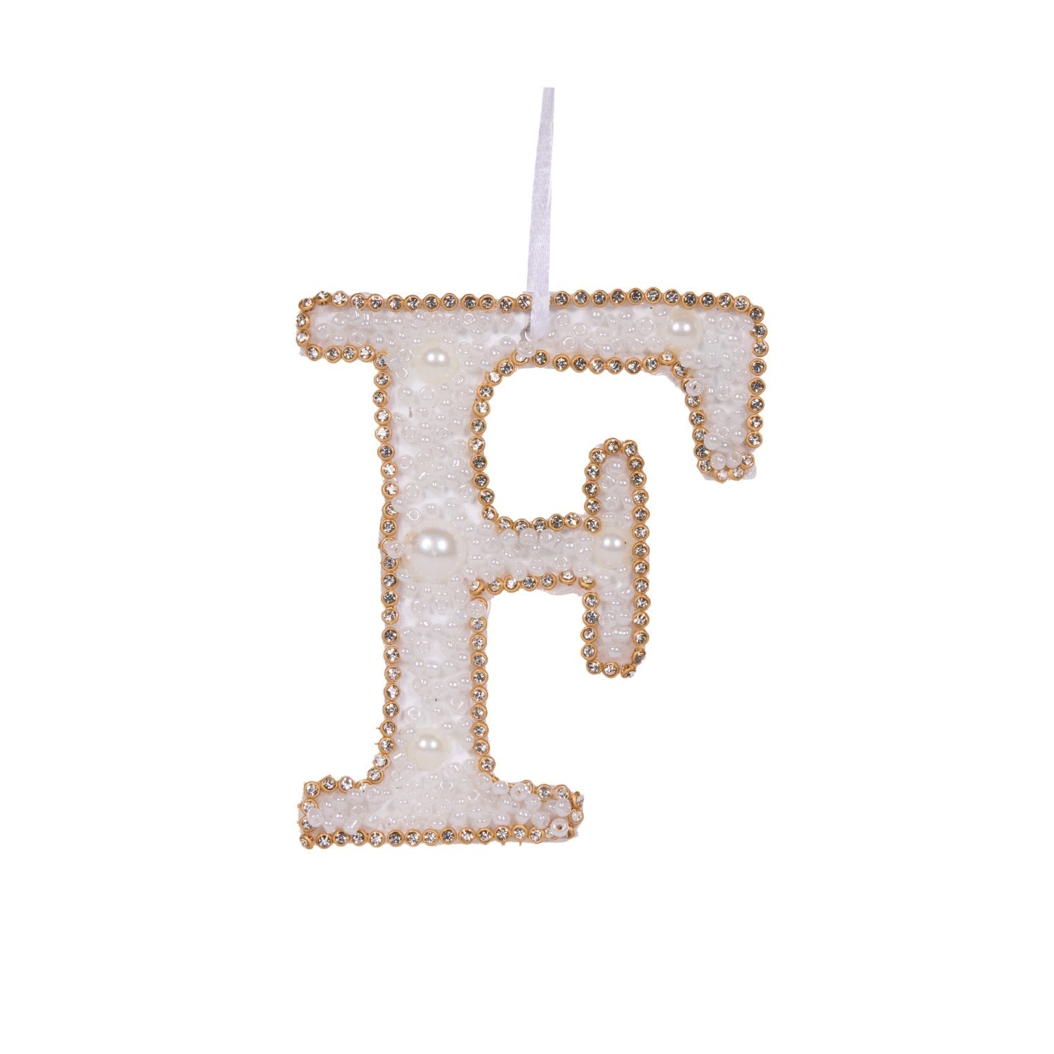 Holly & Ivy Sparkling Letter F
