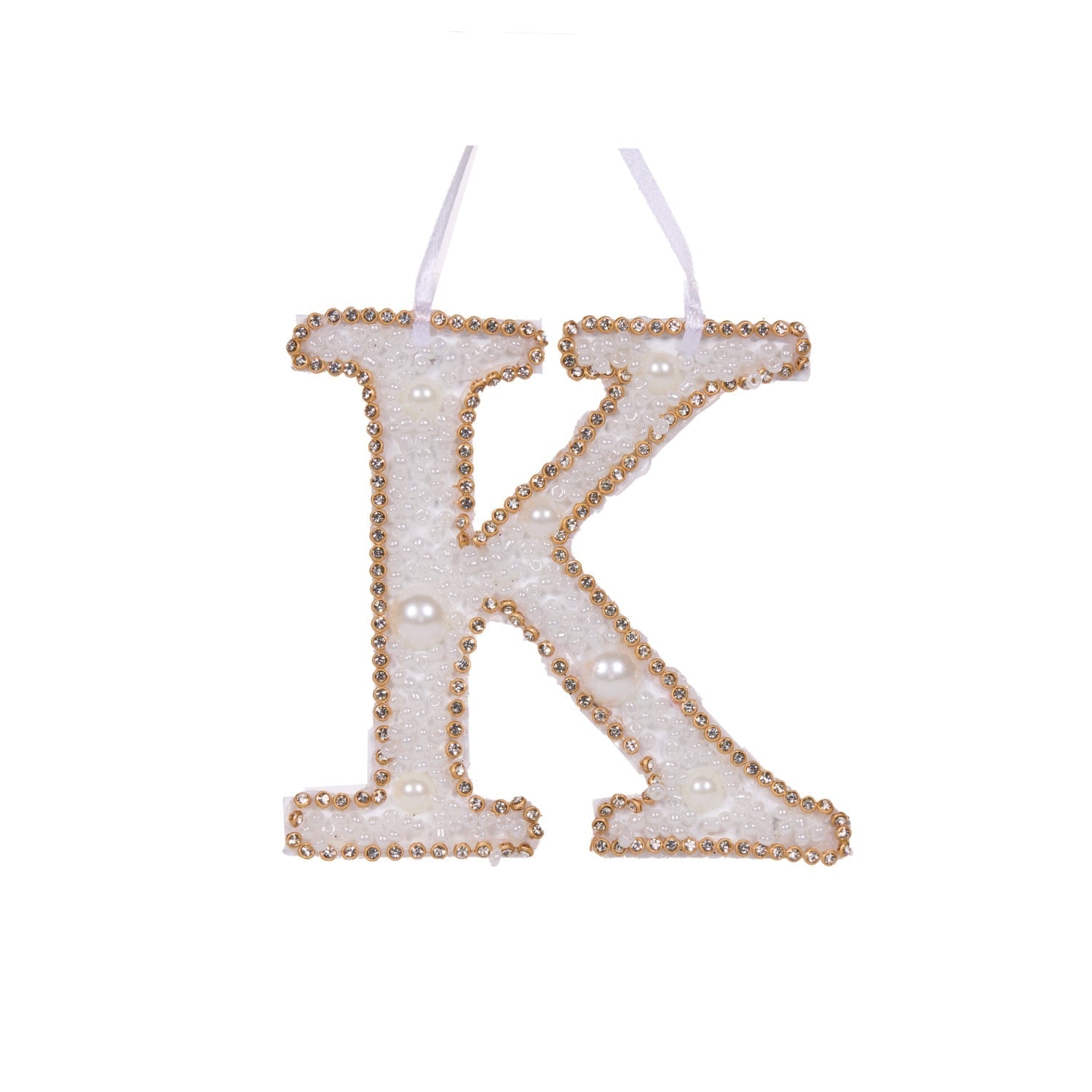 Holly & Ivy Sparkling Letter K