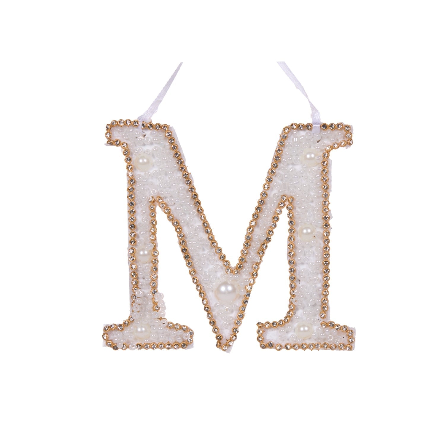 Holly & Ivy Sparkling Letter M