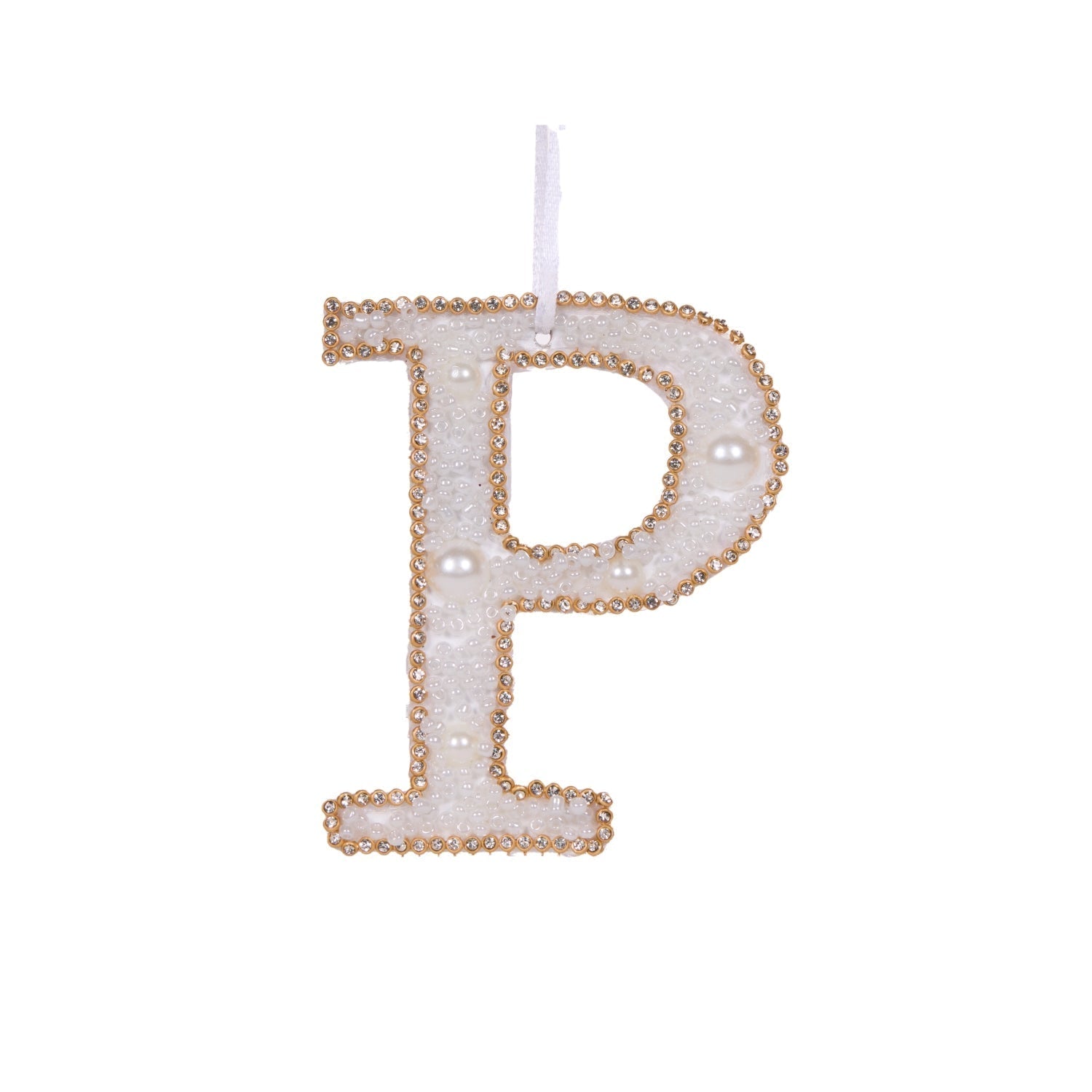 Holly & Ivy Sparkling Letter P
