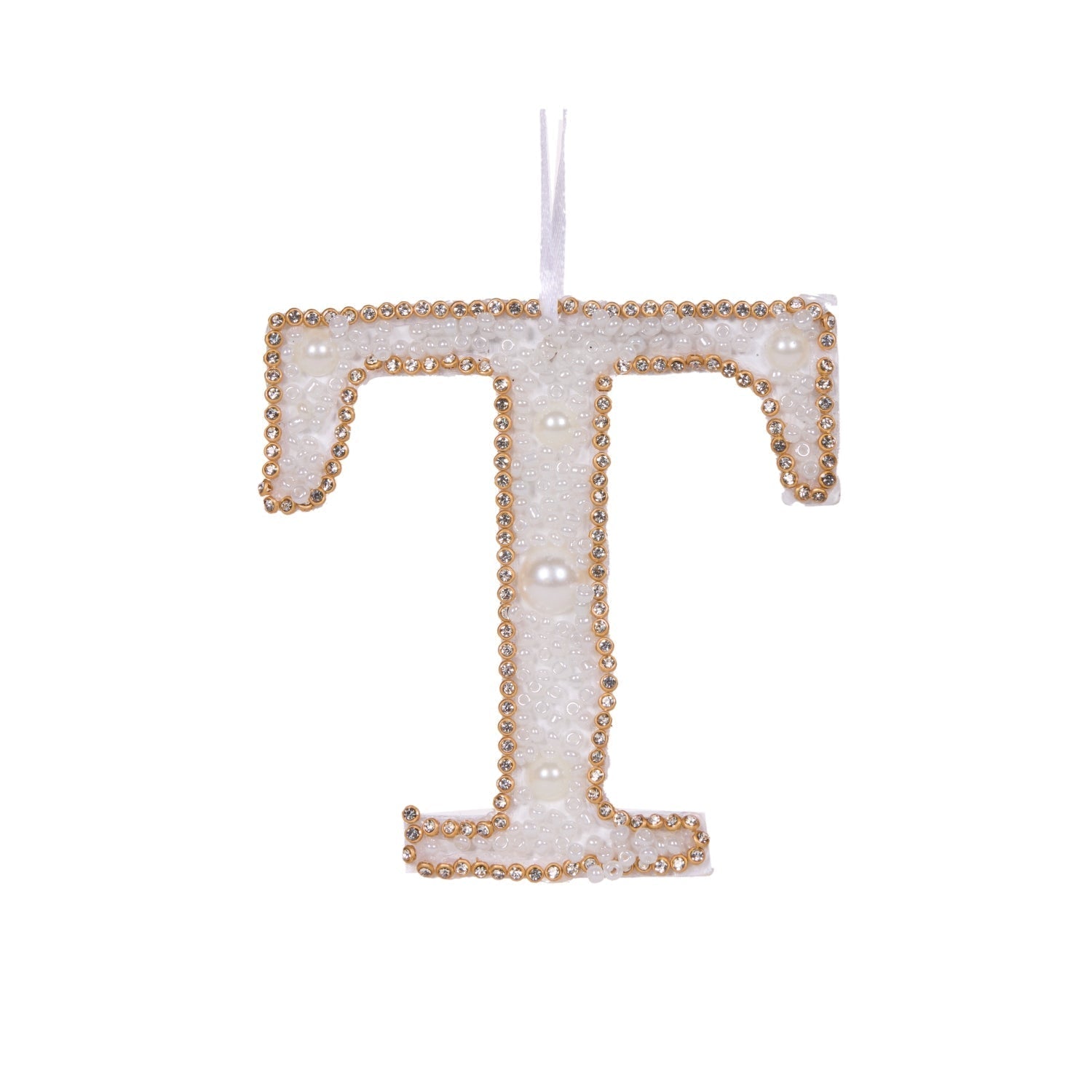 Holly & Ivy Sparkling Letter T