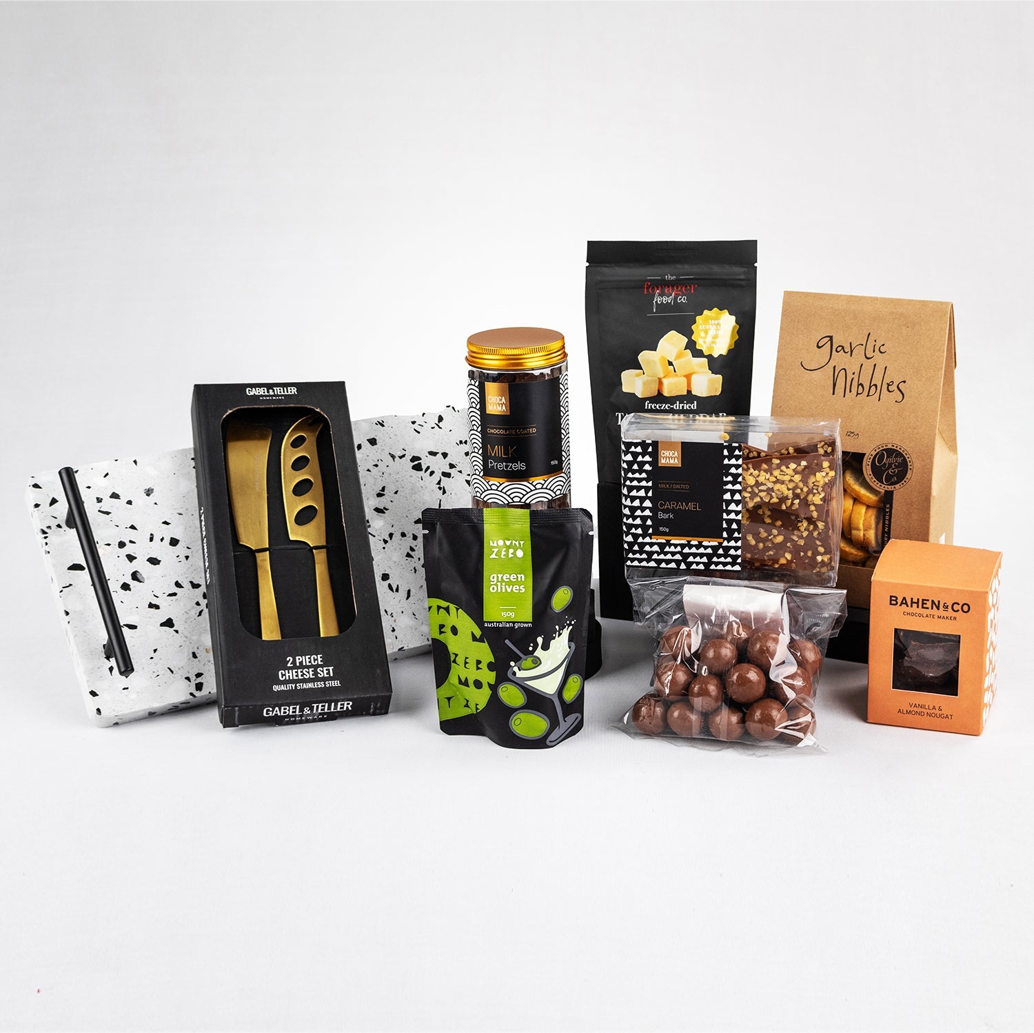 Terrazzo Serving Board Hamper
