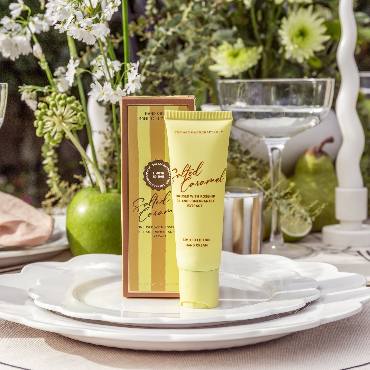 Festive Hand Cream 50ml Salted Caramel 