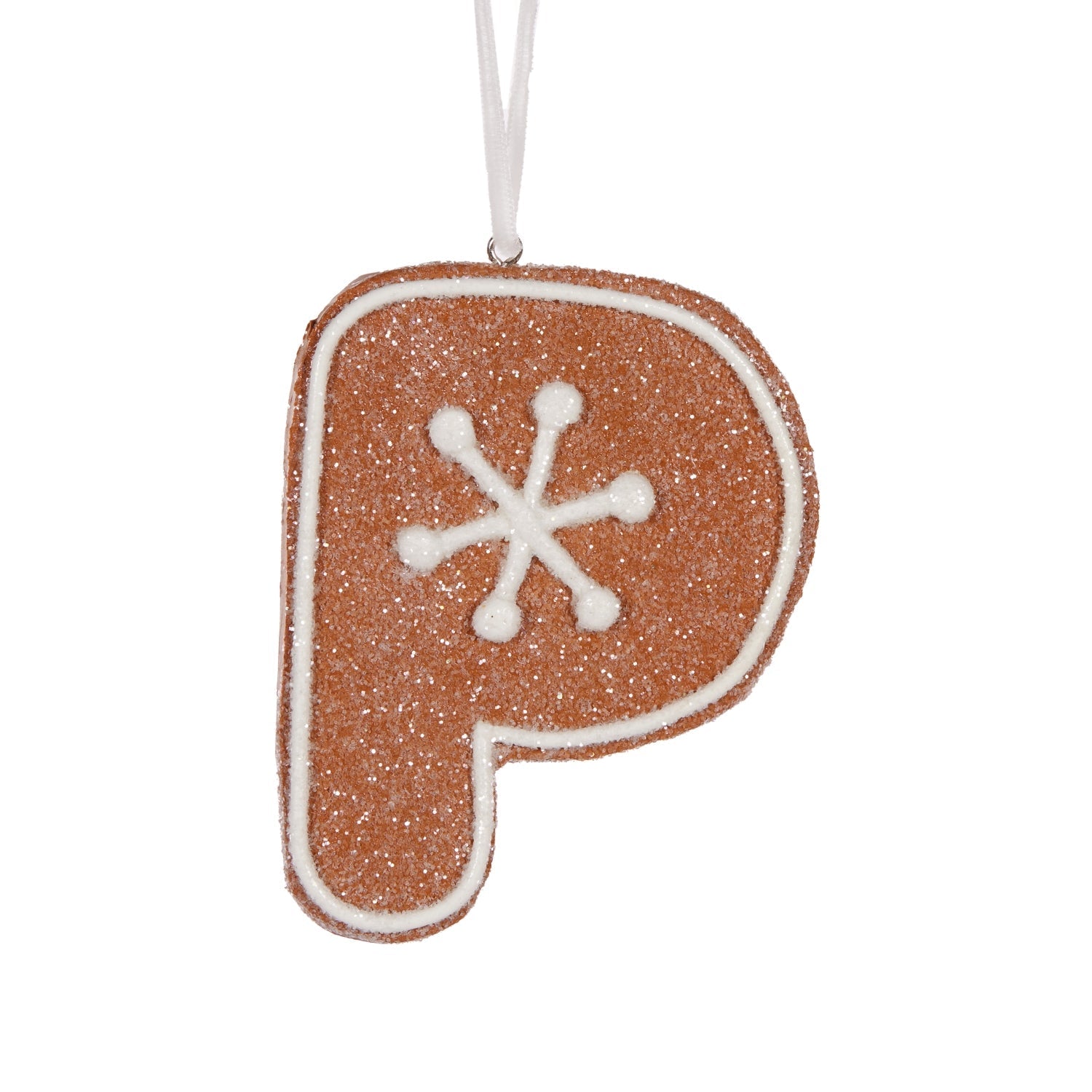 Holly & Ivy Gingerbread Alphabet Letter P