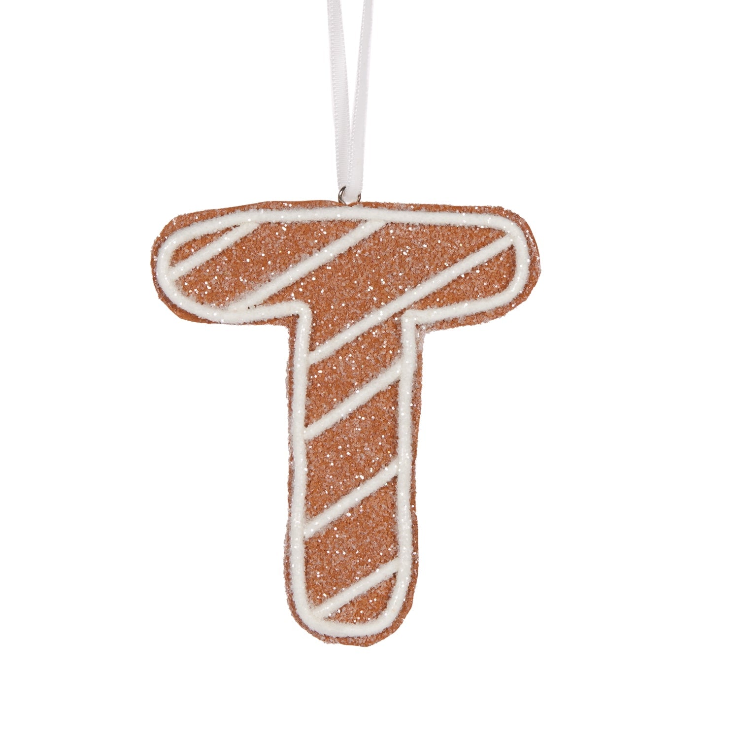 Holly & Ivy Gingerbread Alphabet Letter T