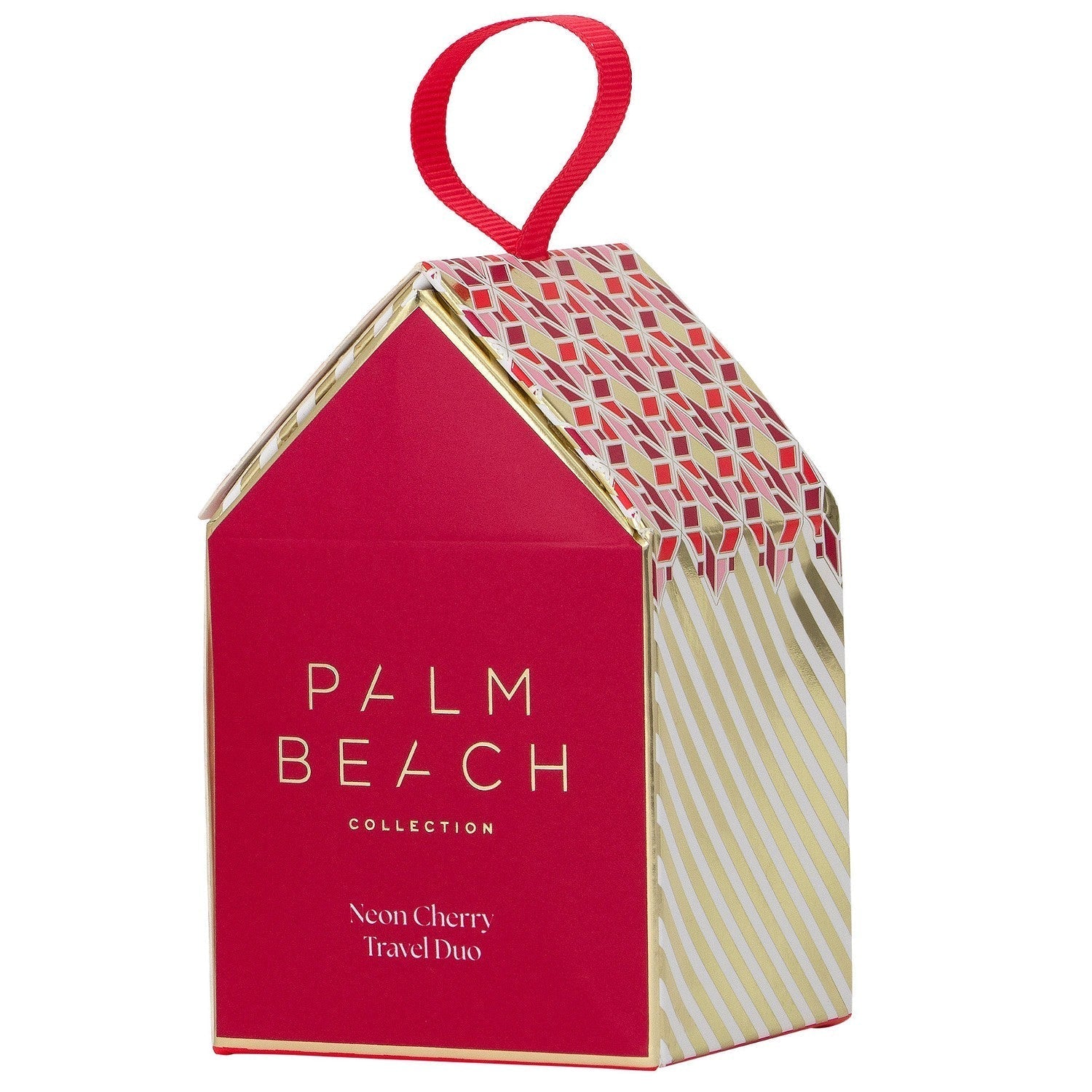 Palm Beach Gingerbread House Travel Duo - Neon Cherry