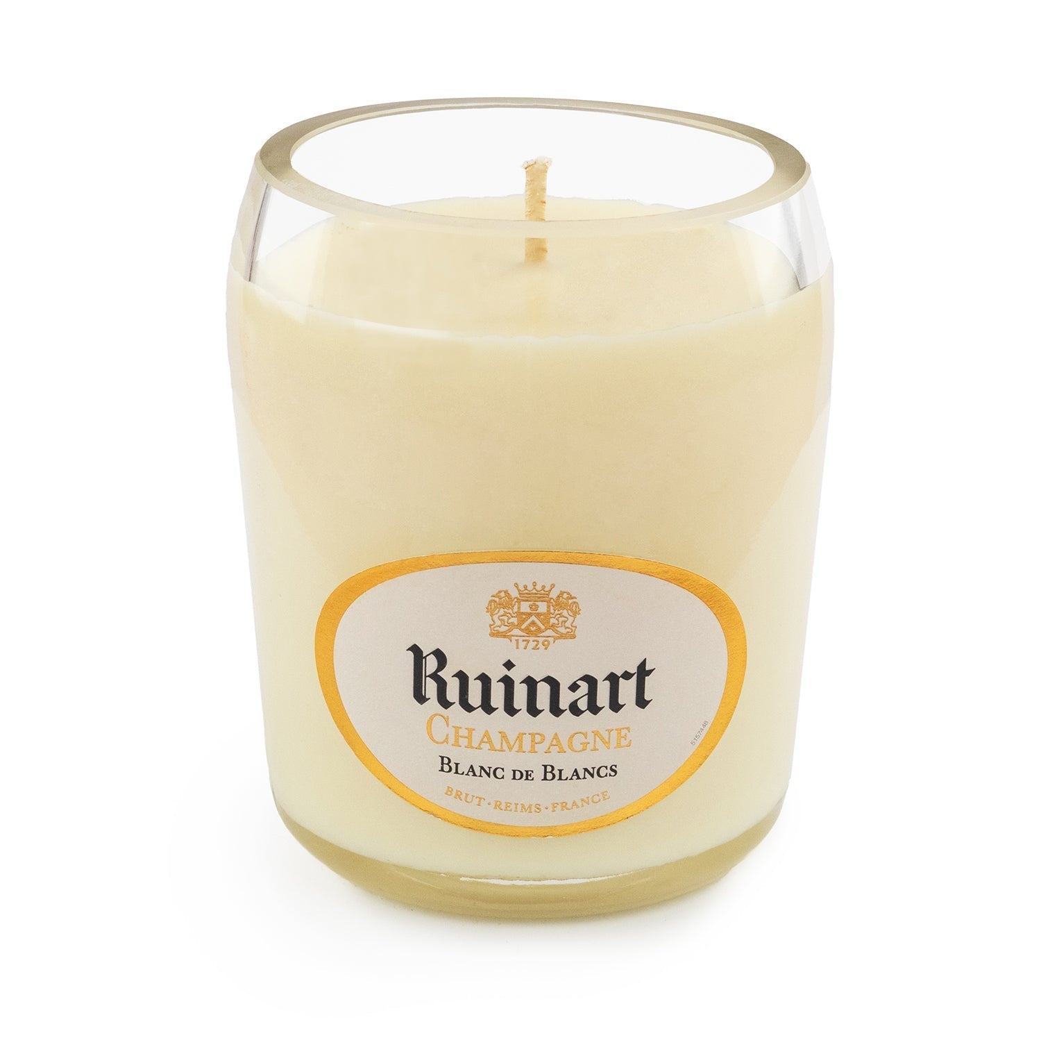Ruinart Blanc de Blancs  Lime Basil & Mandarin Candle - Wine Candles