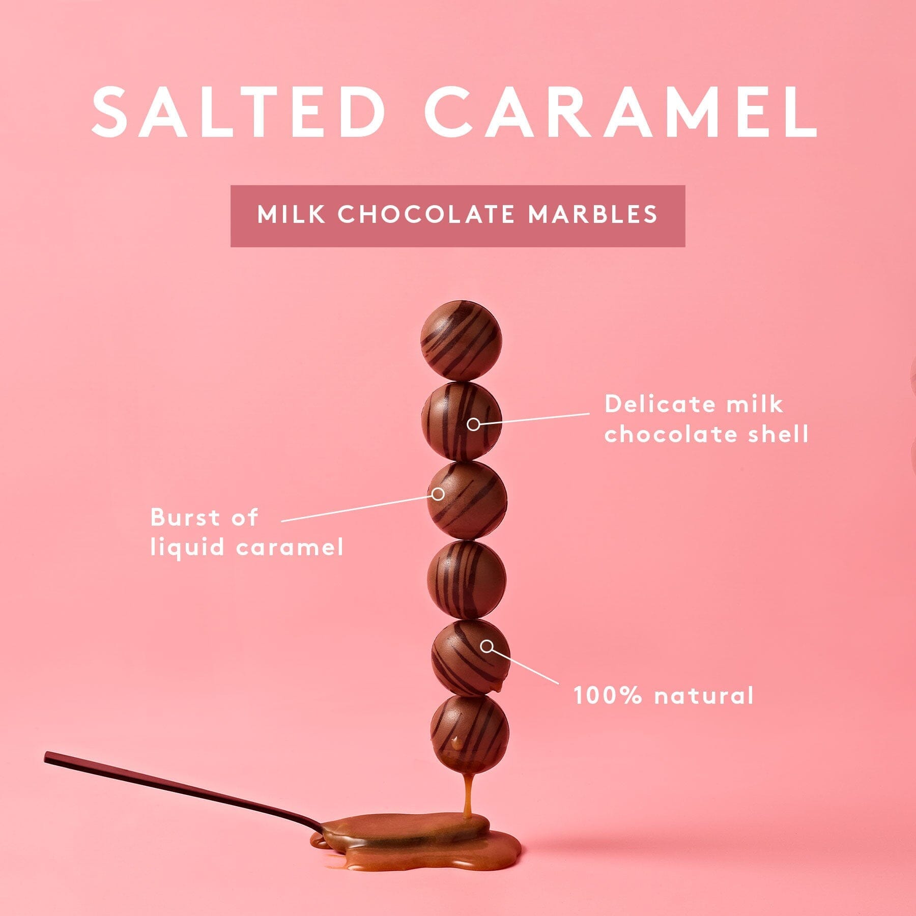 Salted Caramel Marbles 54g-Indulgence-Koko Black-iPantry-australia