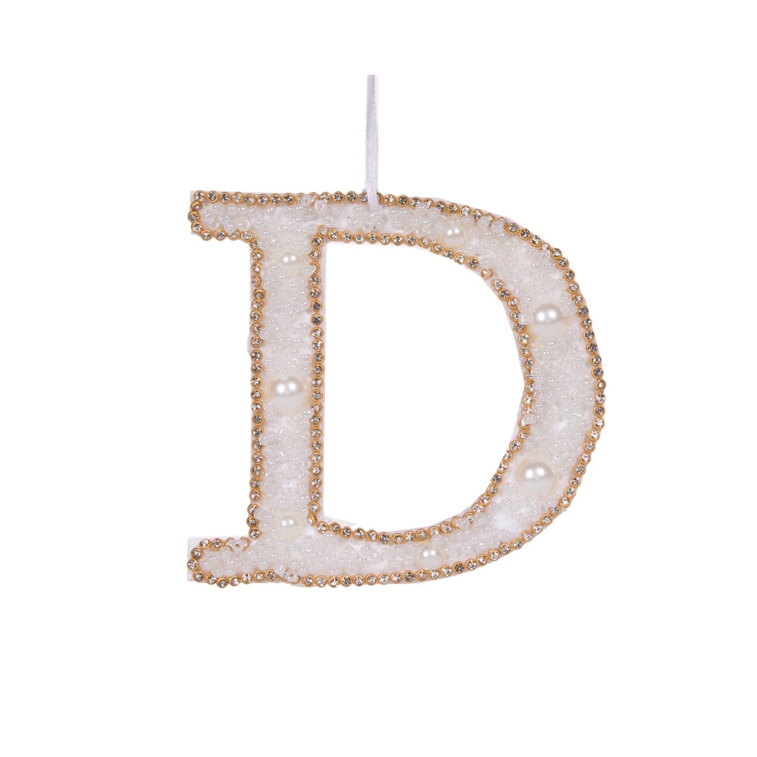 Holly & Ivy Sparkling Letter D