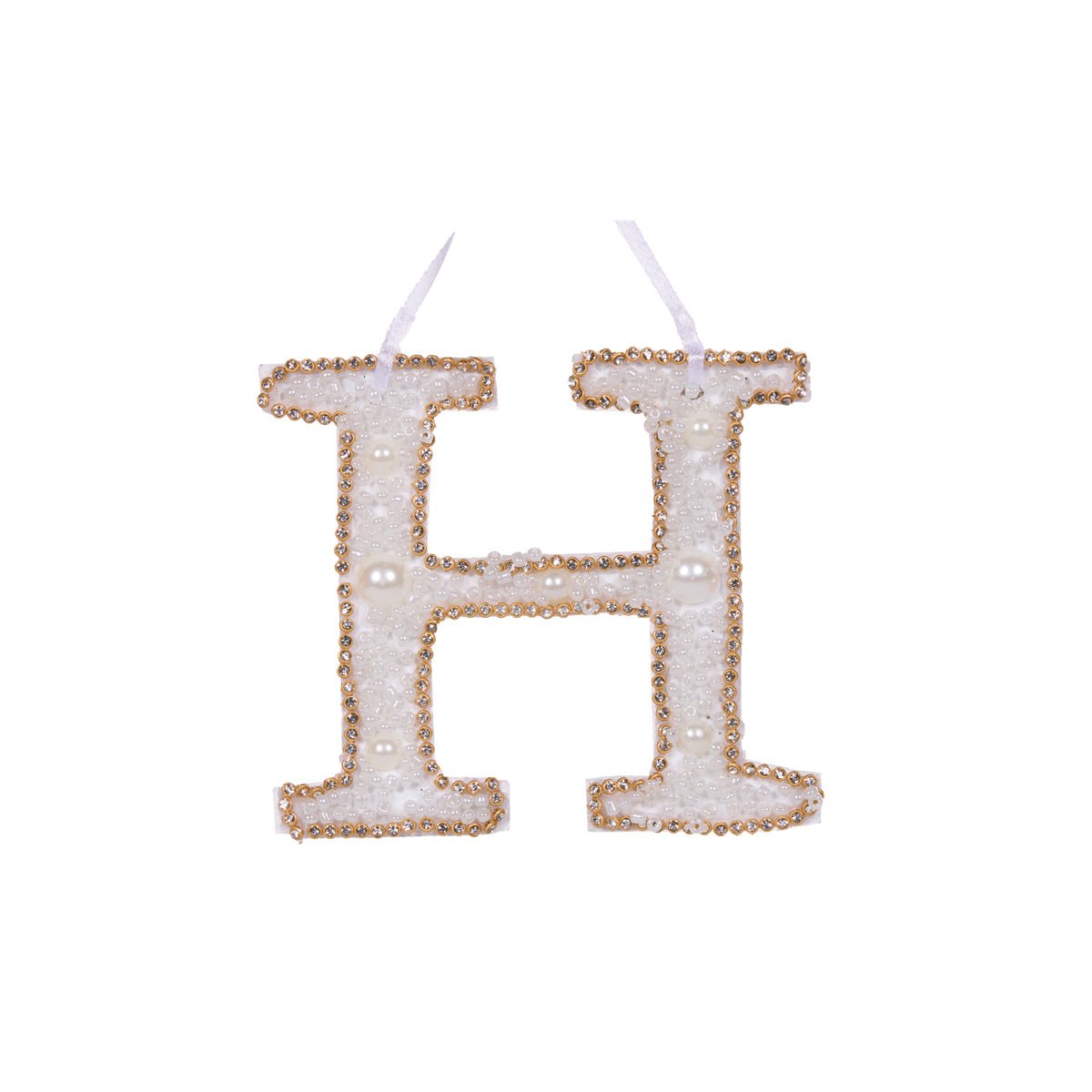 Holly & Ivy Sparkling Letter H