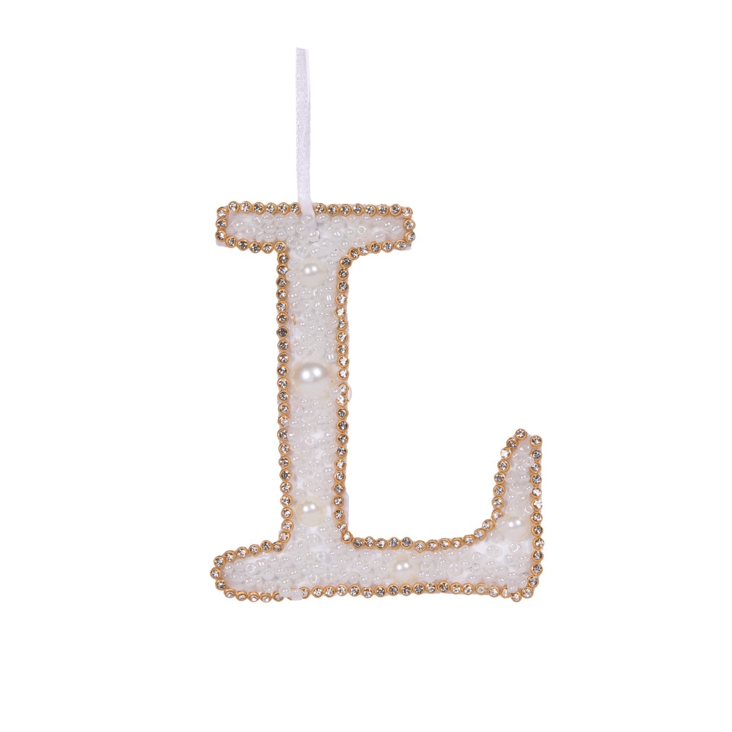 Holly & Ivy Sparkling Letter L